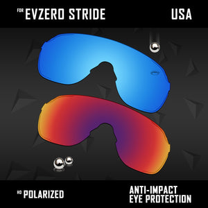 Anti Scratch Polarized Replacement Lenses for-Oakley EVZero Stride